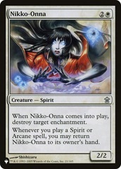 Nikko-Onna - The List